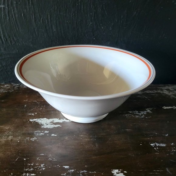 Vintage Jacques Lobjoy Porcelaine D'Auteuil French Bistro Small Serving Bowl - Picture 1 of 5